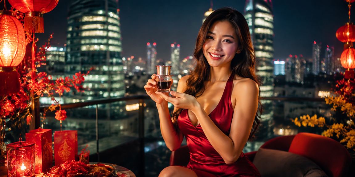 Người dùng Hà Nội nhận thưởng bao lì xì và tra cứu kèo bóng đá qua điện thoại bên cà phê