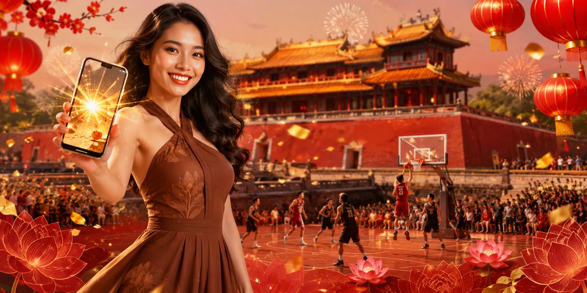 Người xem bóng rổ tại Huế theo dõi qua điện thoại bên ly cà phê